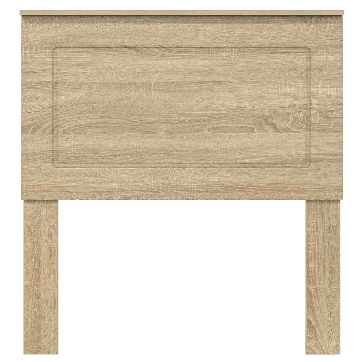 Headboard Brown Sonoma Oak 100 cm Wall-Mounted Adjustable Height Bedroom Furniture