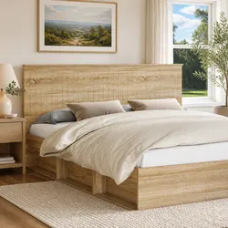 Confidently Modern 180cm Engineered Wood Headboard
