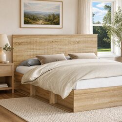Confidently Modern 180cm Engineered Wood Headboard