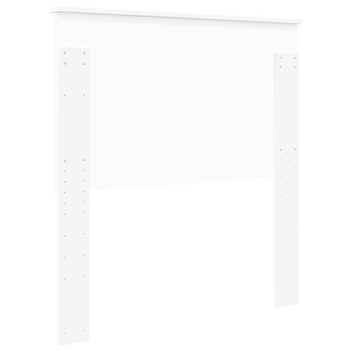 White Headboard 90cm Modern Bedroom Engineered Wood Contemporary Minimalist