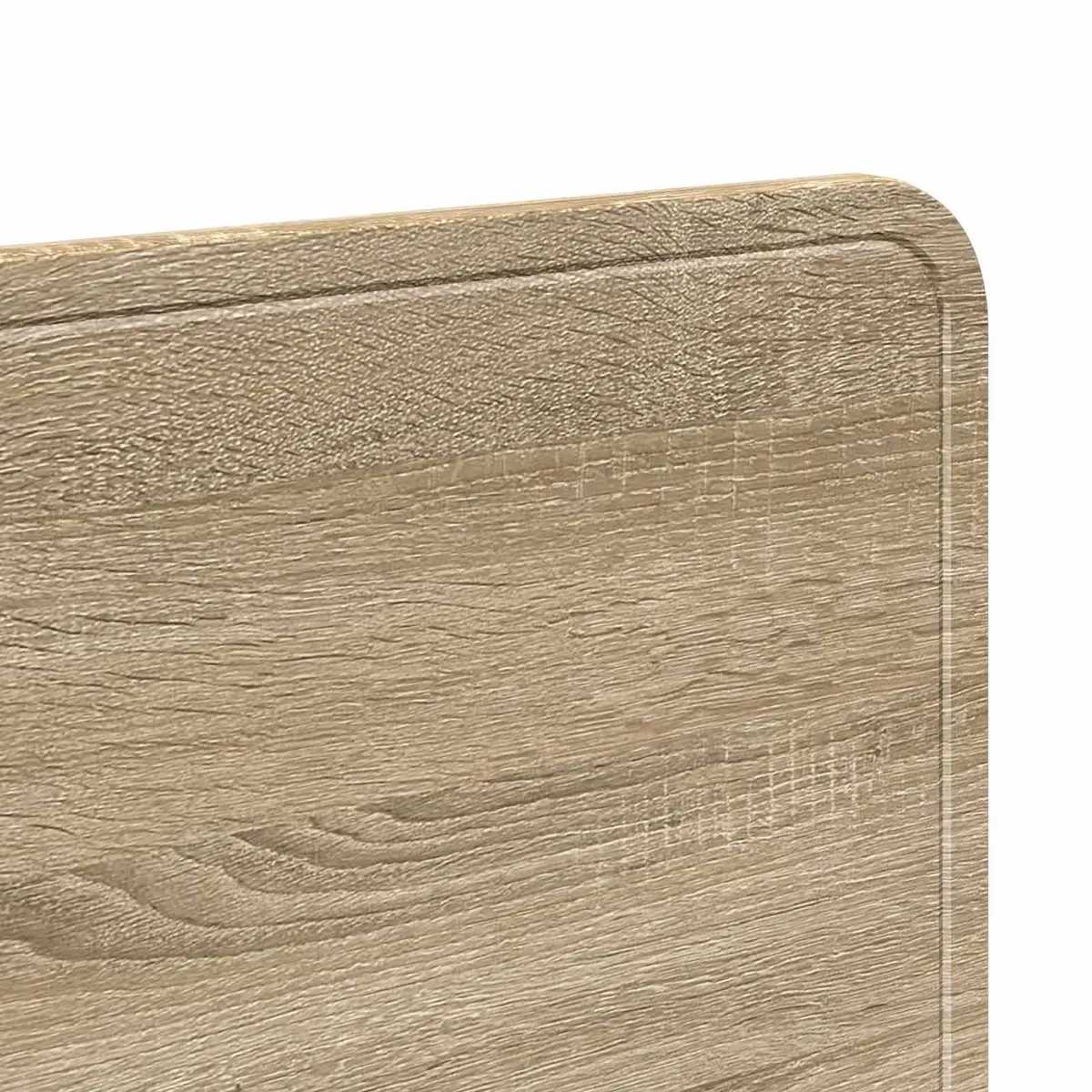 Headboard Sonoma Oak Engineered Wood Brown Modern Bedroom Furniture Rectangle