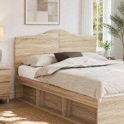Compact Brown Headboard in Modern Minimalist Style
