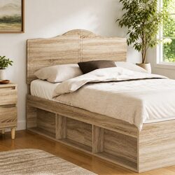 Sonoma Oak Engineered Wood Headboard - Stylish and Strong
