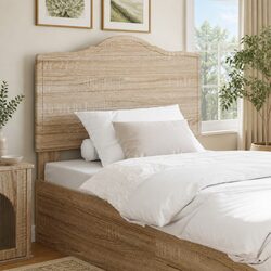 Sonoma Oak Headboard - Modern Minimalist Style