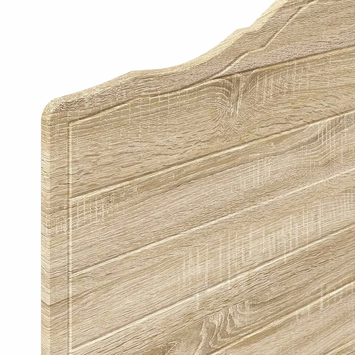Headboard Sonoma Oak Engineered Wood Modern Bedroom Furniture Brown Minimalist