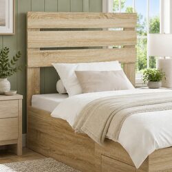 Modern Brown Headboard: Clean Lines and Great Design