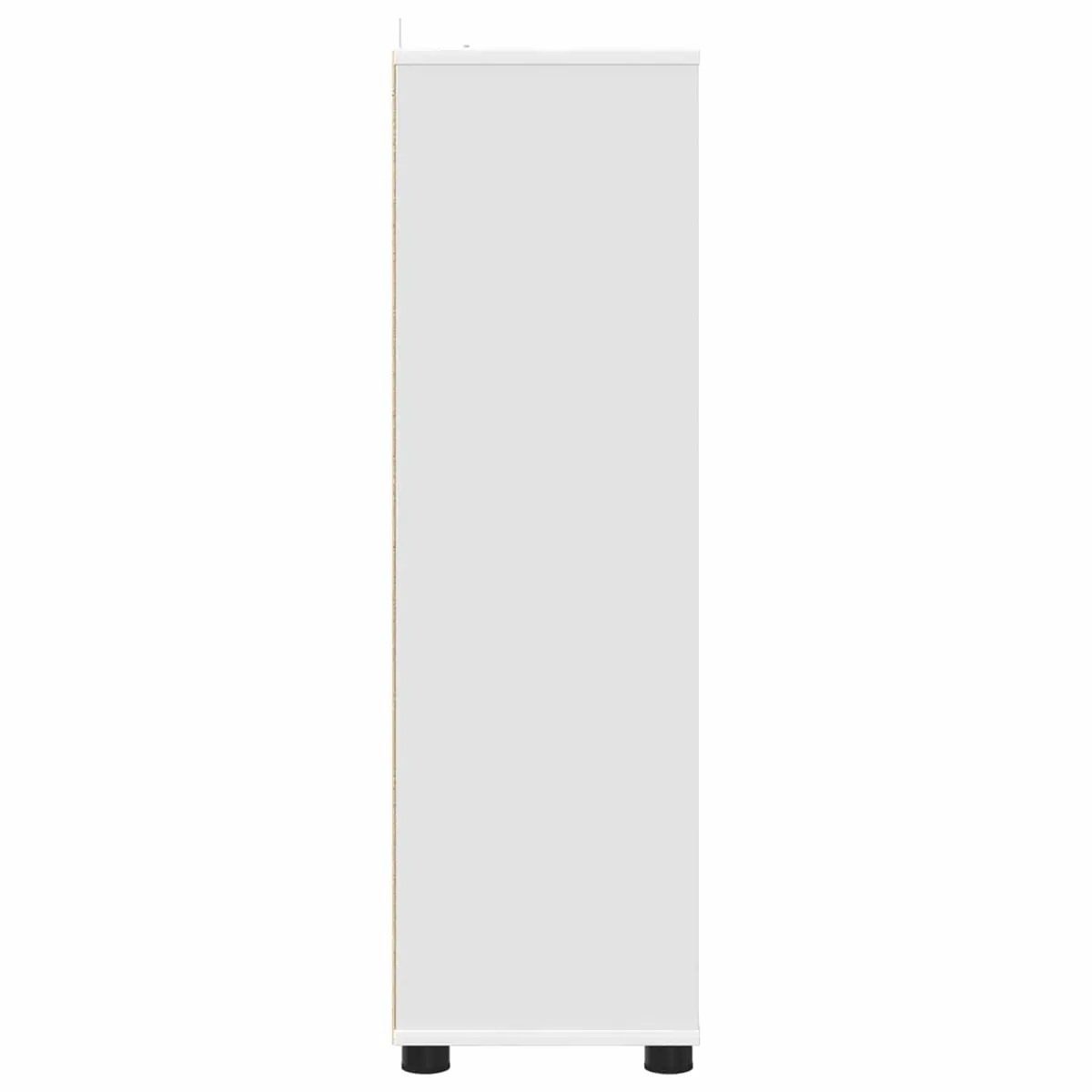 Bathroom Vanity Cabinet White 30.5 x 30 x 101 cm Storage Unit with Adjustable