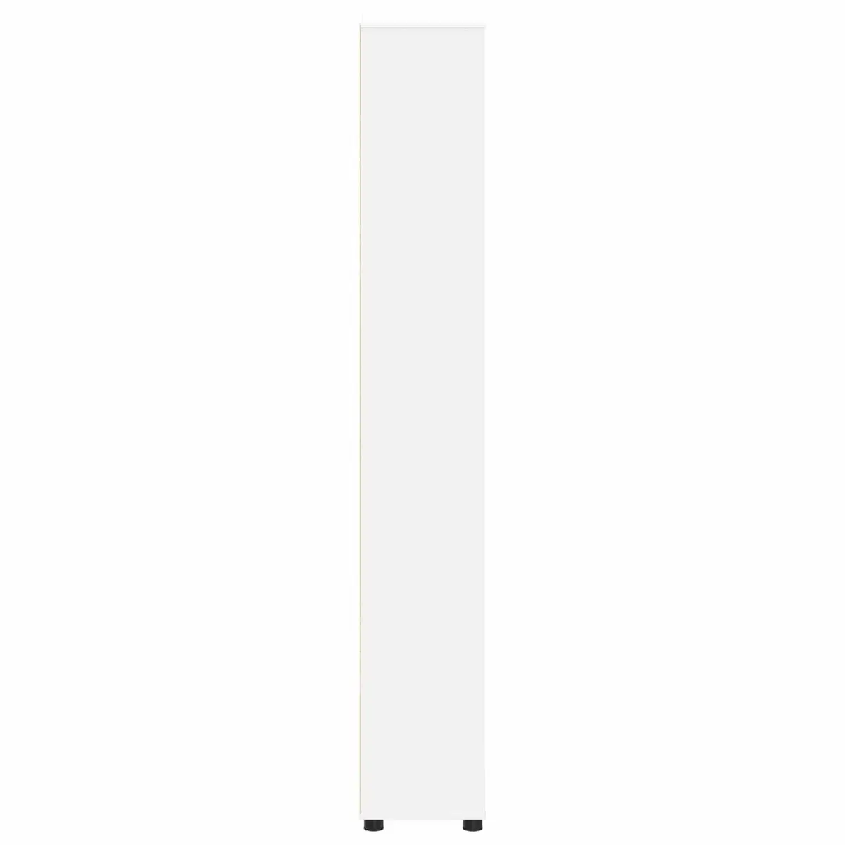 Bathroom Vanity Cabinet White Modern Storage Unit Engineered Wood Shelves Doors