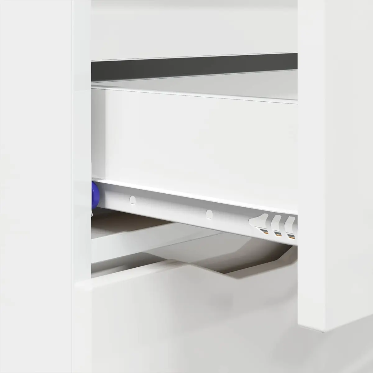 Sideboard High Gloss White Modern Storage Cabinet Living Room Dining Furniture