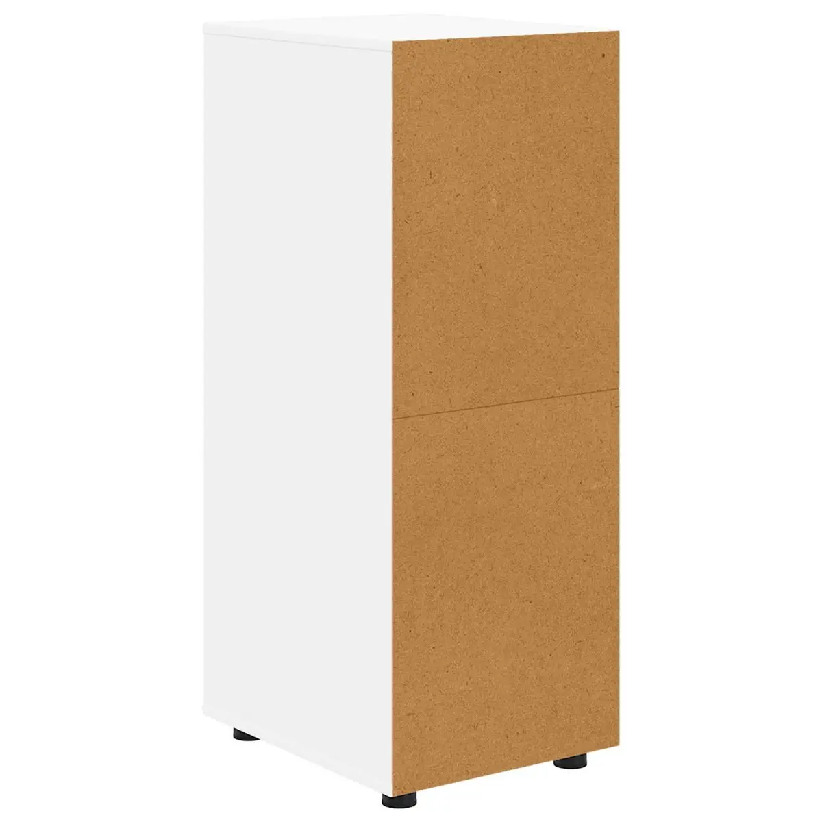 Storage Cabinet White 40 x 48 x 105 cm Engineered Wood Bedroom Living Room