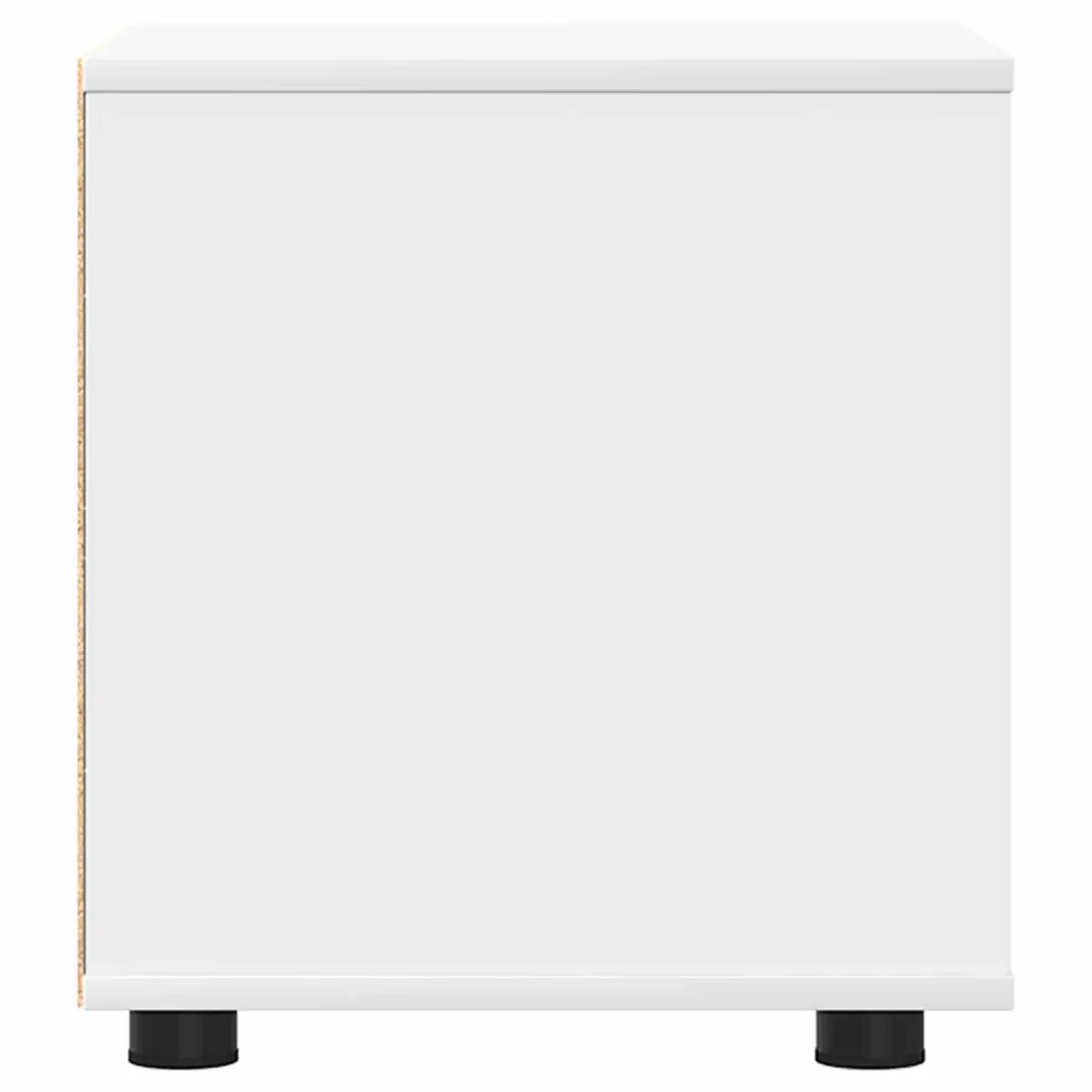Bathroom Storage Cabinet White 40.5 x 40 x 44 cm Engineered Wood Minimalist