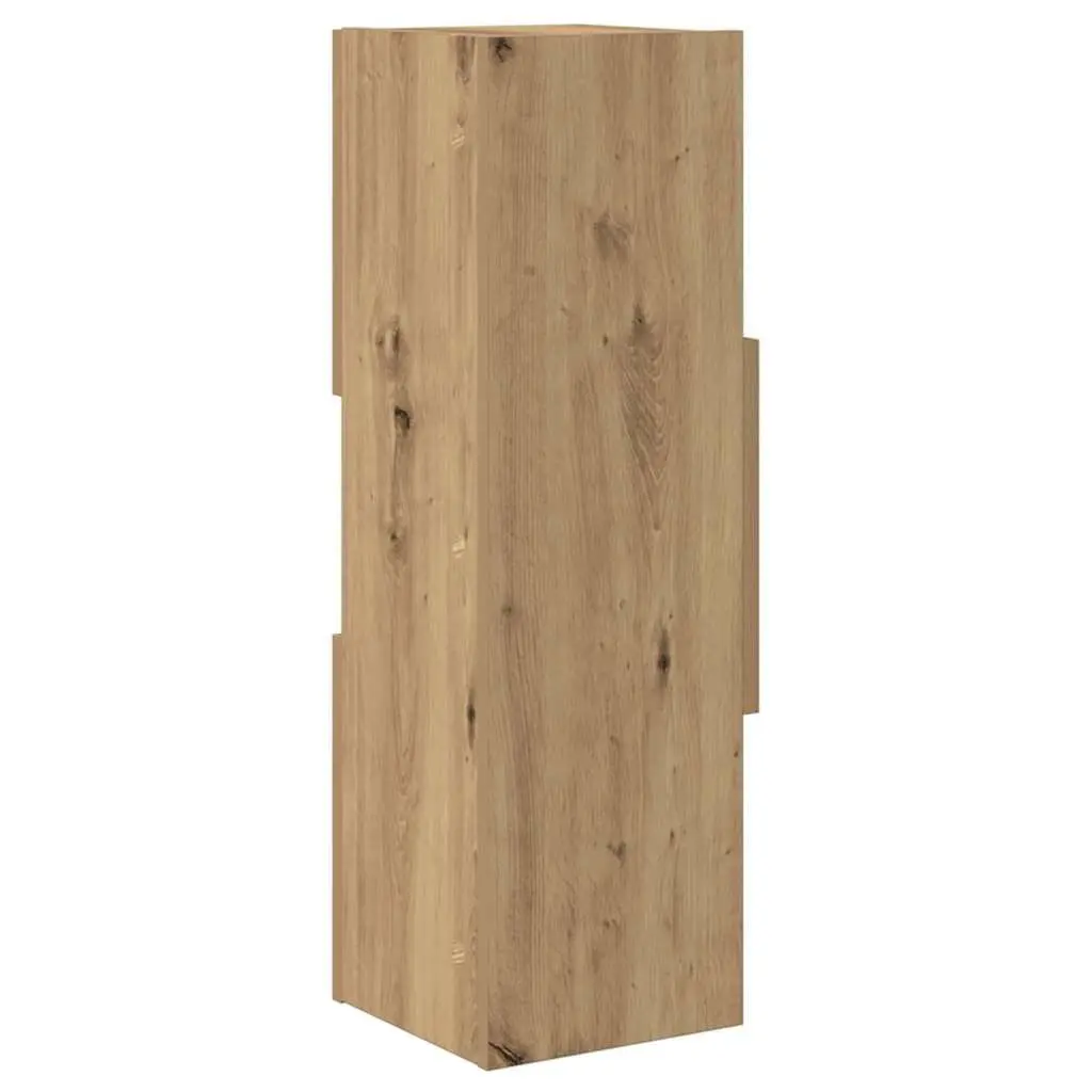 Corner Cabinet Storage Unit 25.5x25x80cm Brown Modern Living Room Furniture