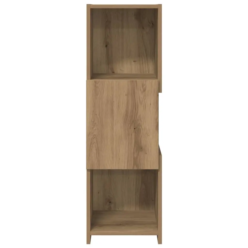 Corner Cabinet 30.5x30x95cm Brown Storage Cupboard Engineered Wood Living Room