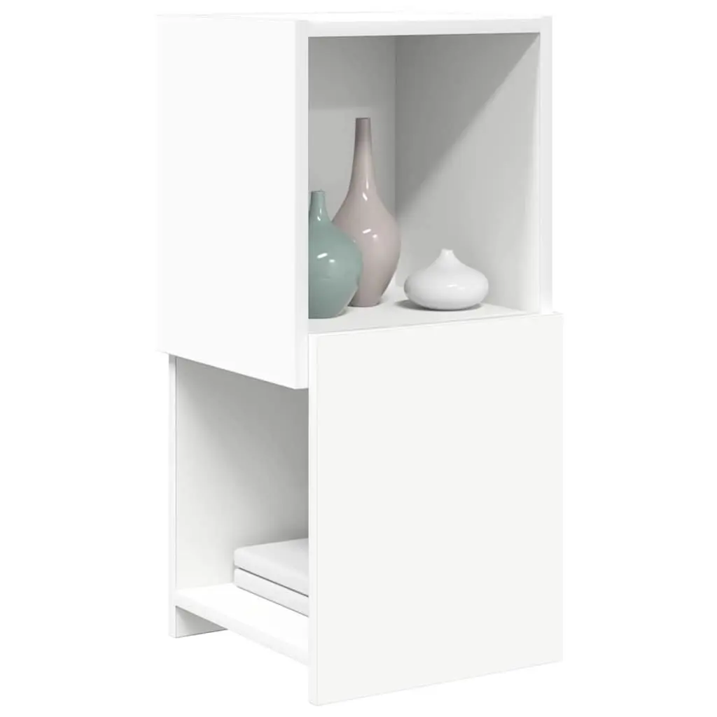 Corner Storage Cabinet 30.5x30x65cm Modern Living Room Shelving Unit