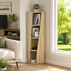 Compact and Functional Corner Storage Solution