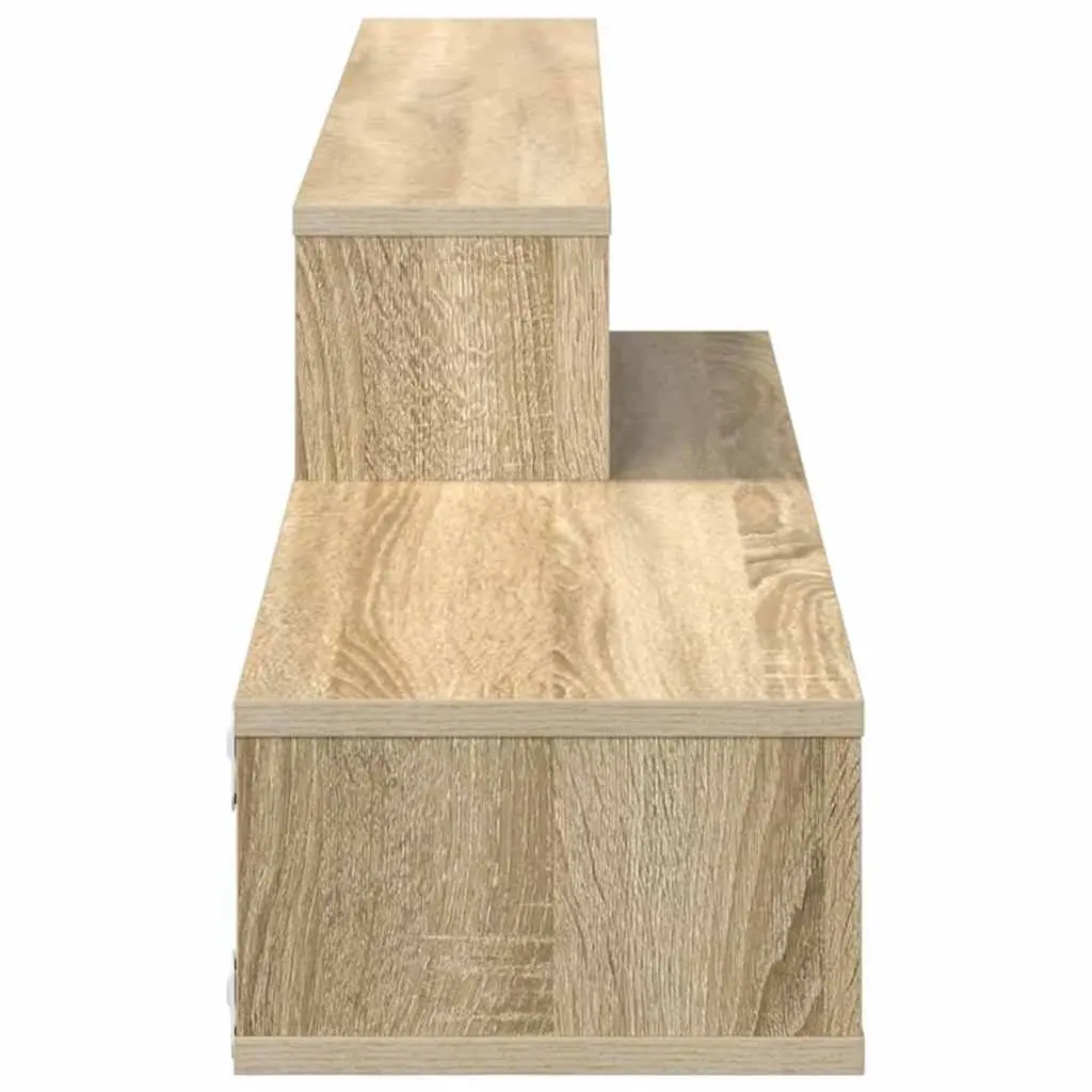Grey Wall Mounted TV Stand for Smart Storage