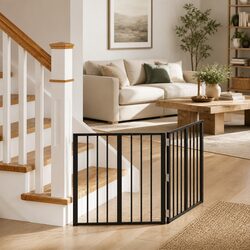 Compact 2 pcs Dog Gate - 60 x 60 cm Indoor Safety Solution
