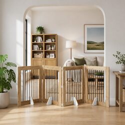 Foldable Dog Gate: A Compact Solution for Pets