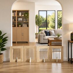 Friendly Foldable Dog Gate: Keep Your Pets Secure