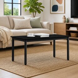Black Rectangular Coffee Table: Stylish and Functional