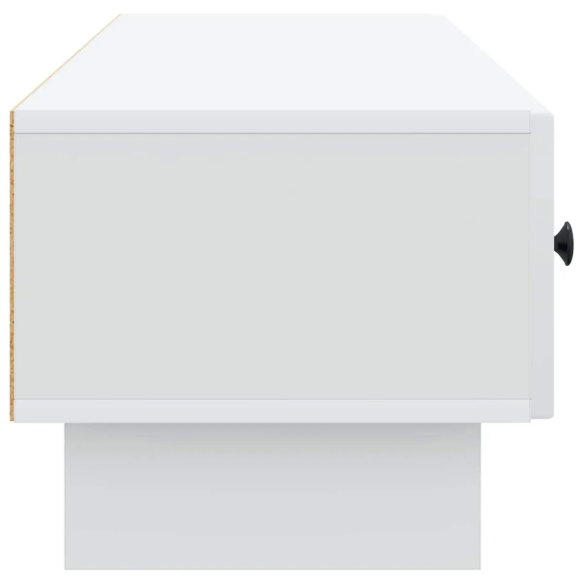 TV Cabinet White 147 x 34.5 x 30 cm Engineered Wood Multifunctional Storage