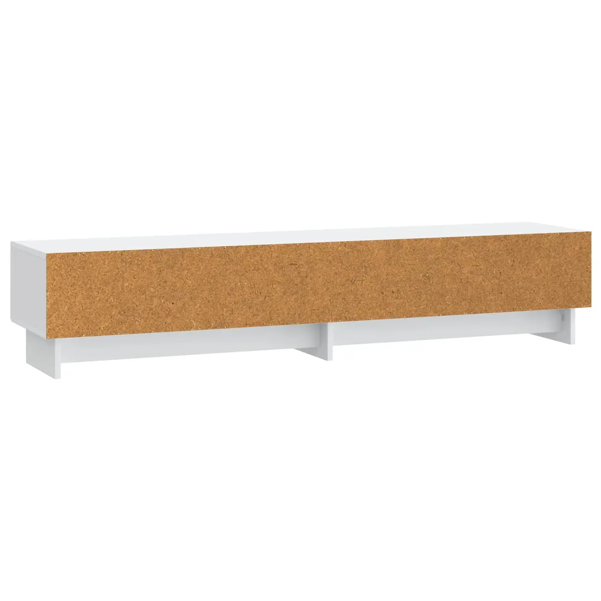 TV Cabinet White 147 x 34.5 x 30 cm Engineered Wood Multifunctional Storage