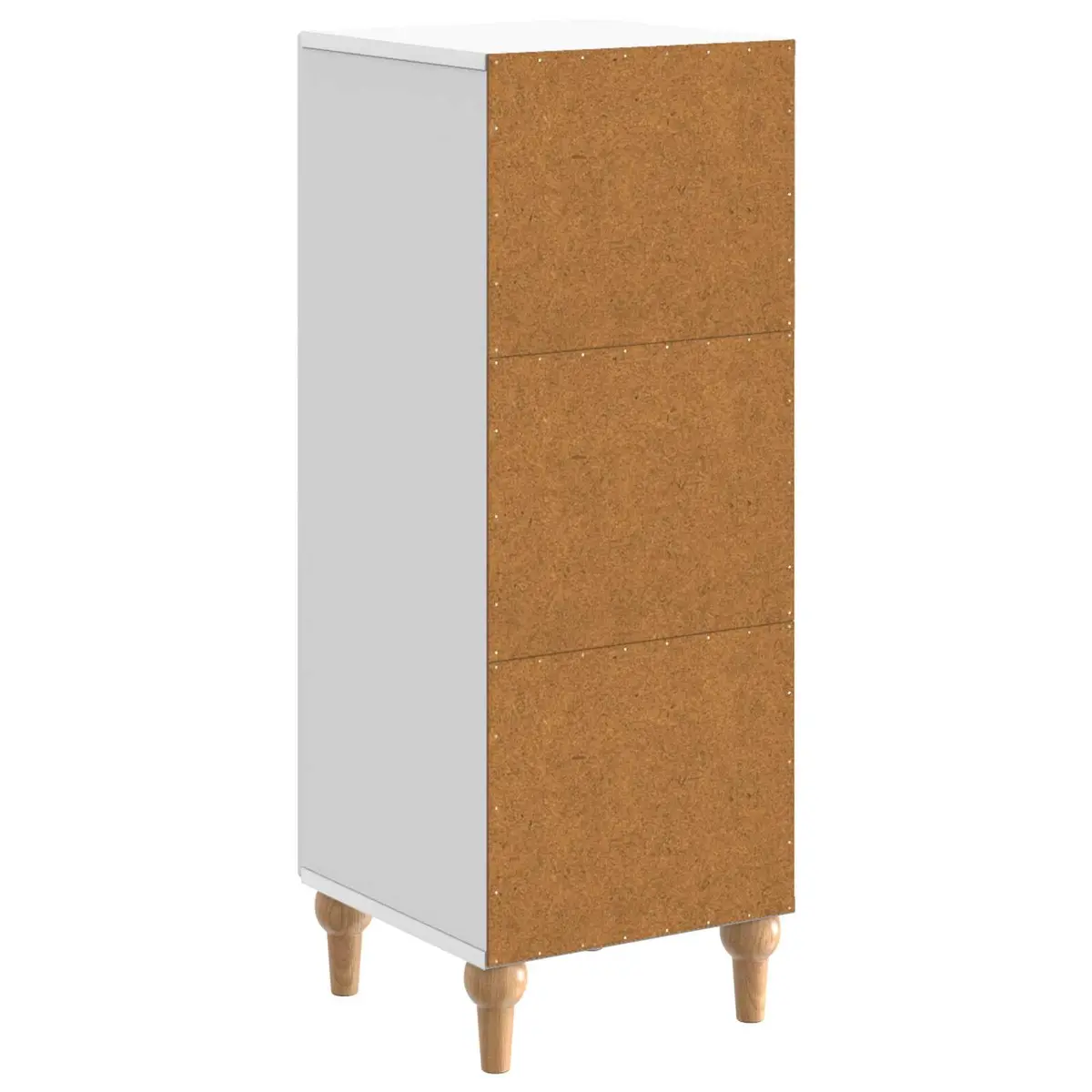 White Sideboard Storage Cabinet Modern Dining Room Buffet Furniture Engineered