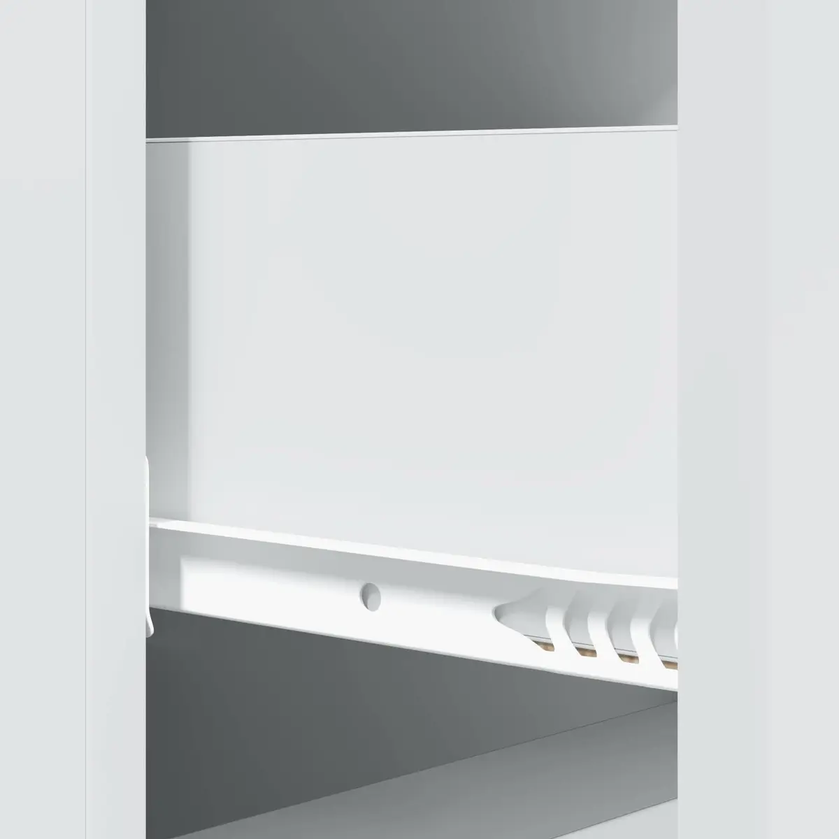 Drawer Storage Cabinet White 33 x 34.5 x 90 cm Engineered Wood Furniture