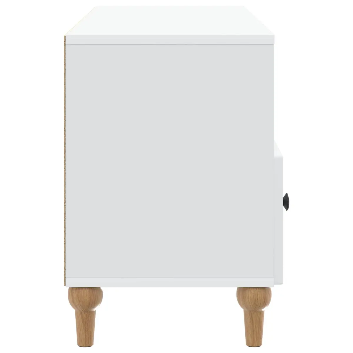White TV Cabinet with Ample Storage