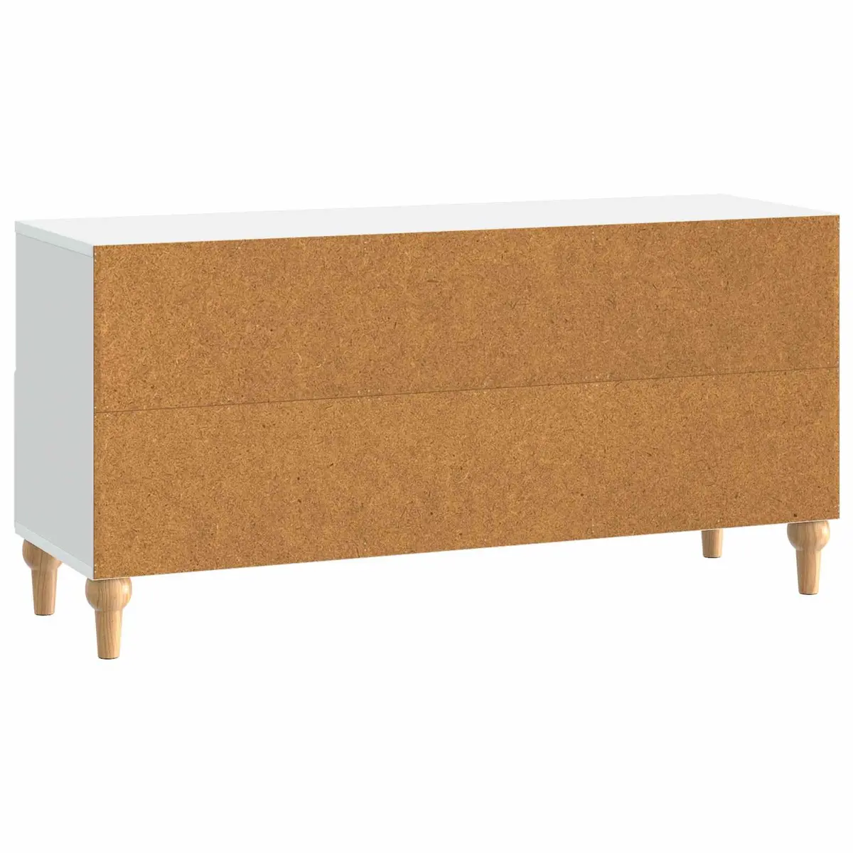 White TV Cabinet with Ample Storage