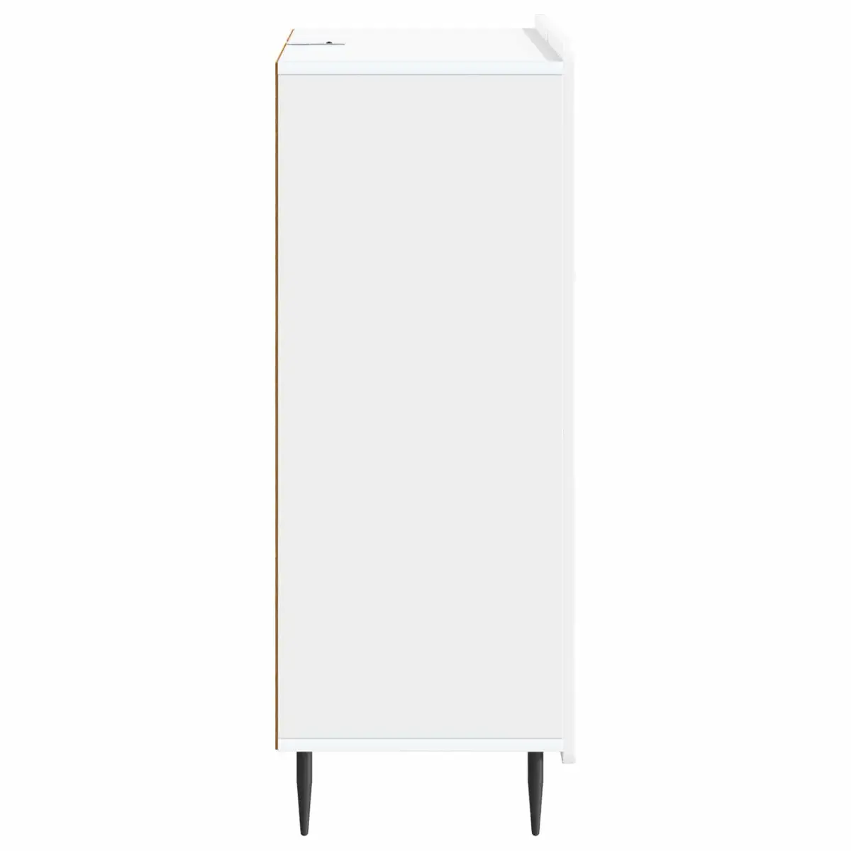 Sideboard White 66 x 34.5 x 91.5 cm Storage Cabinet Dining Living Room Furniture