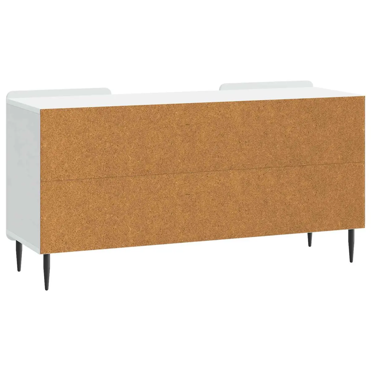 TV Cabinet White Modern Storage Unit Living Room Furniture Sideboard Engineered