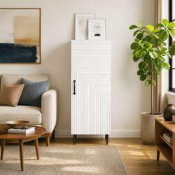 Compact and Sturdy White Sideboard for Your Home