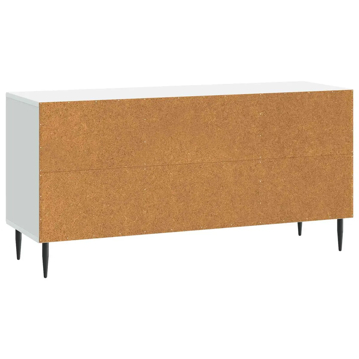TV Cabinet White 102x34.5x50cm Vintage Style Storage Unit