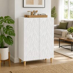 White Sideboard Cabinet for Stylish Simplicity