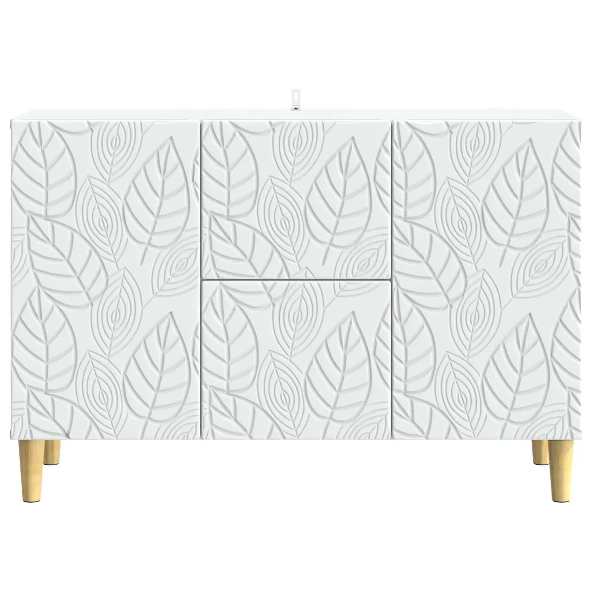Sideboard White 89x34.5x60cm Modern Storage Cabinet for Dining Living Room