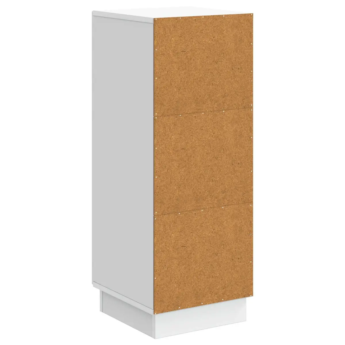 Sideboard White Storage Cabinet Buffet with Drawers and Shelves