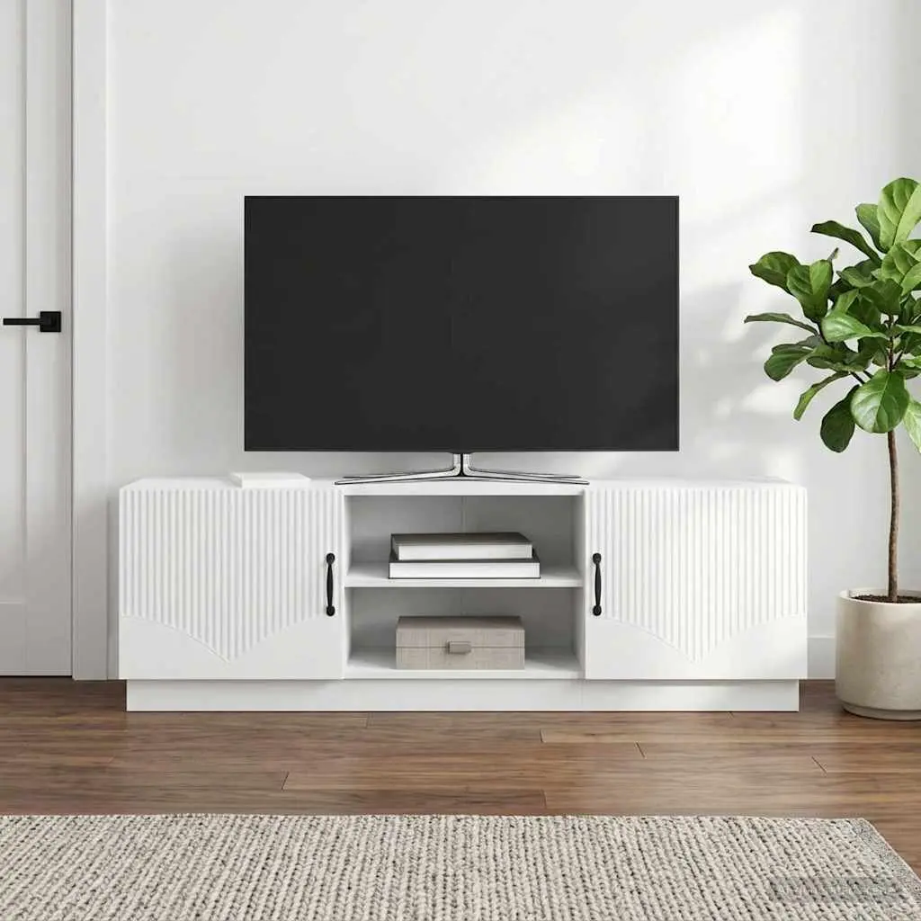 150cm White TV Cabinet