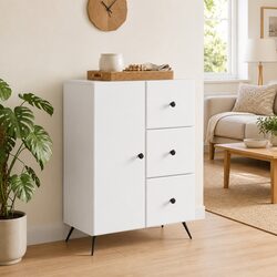Stylish White Sideboard Buffet: Perfect for Any Room