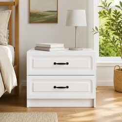 Your New White Bedside Cabinet with Ample Storage