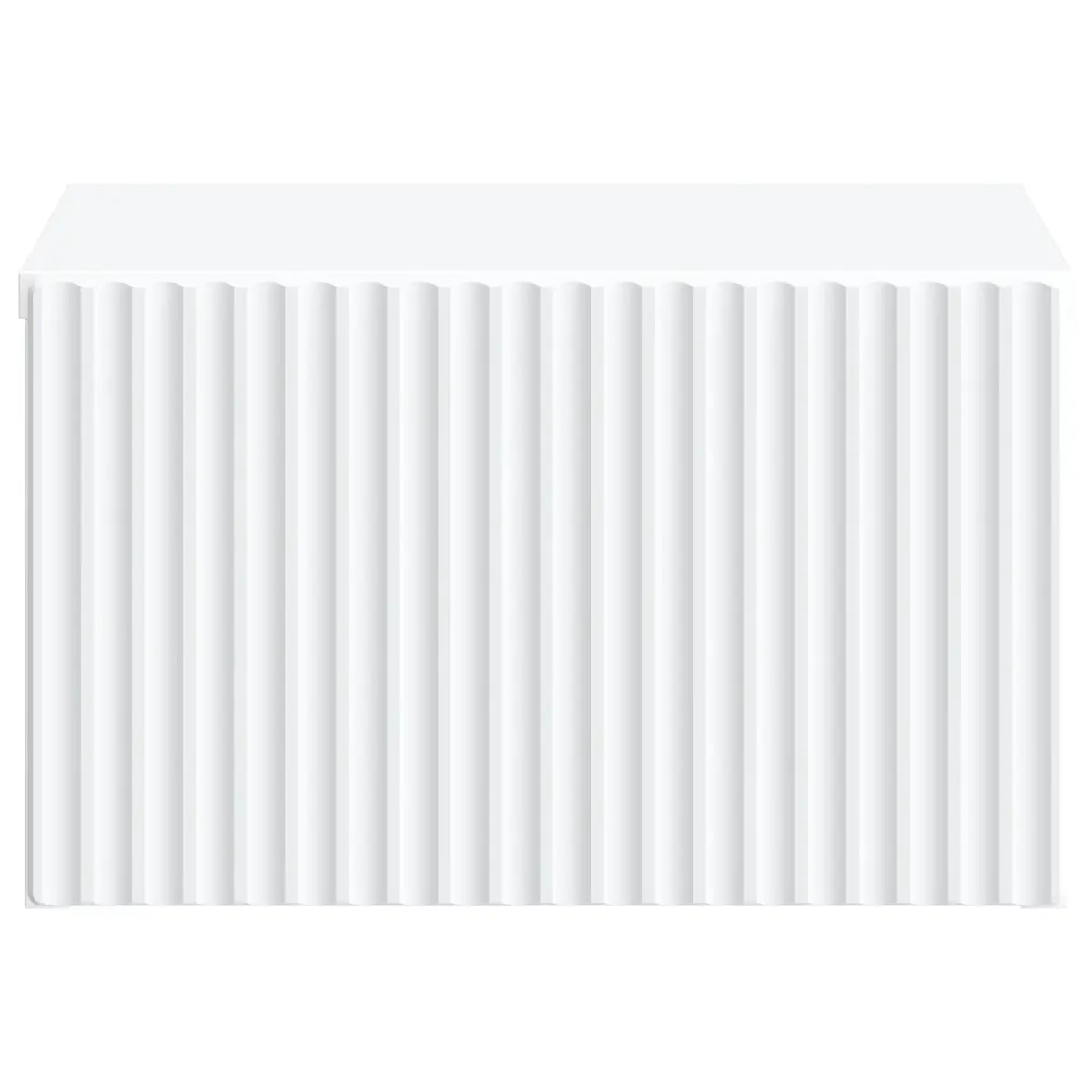 Wall-Mounted Bedside Cabinet Storage Drawer Bedroom Furniture White 33x34.5x20cm