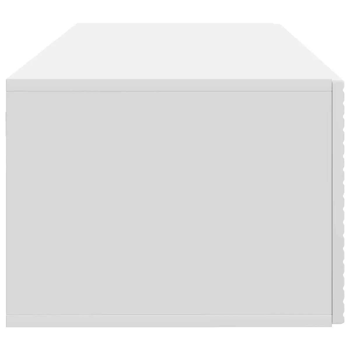 Wall-Mounted TV Cabinet White 78.5 x 41 x 30 cm Modern Living Room Storage Unit