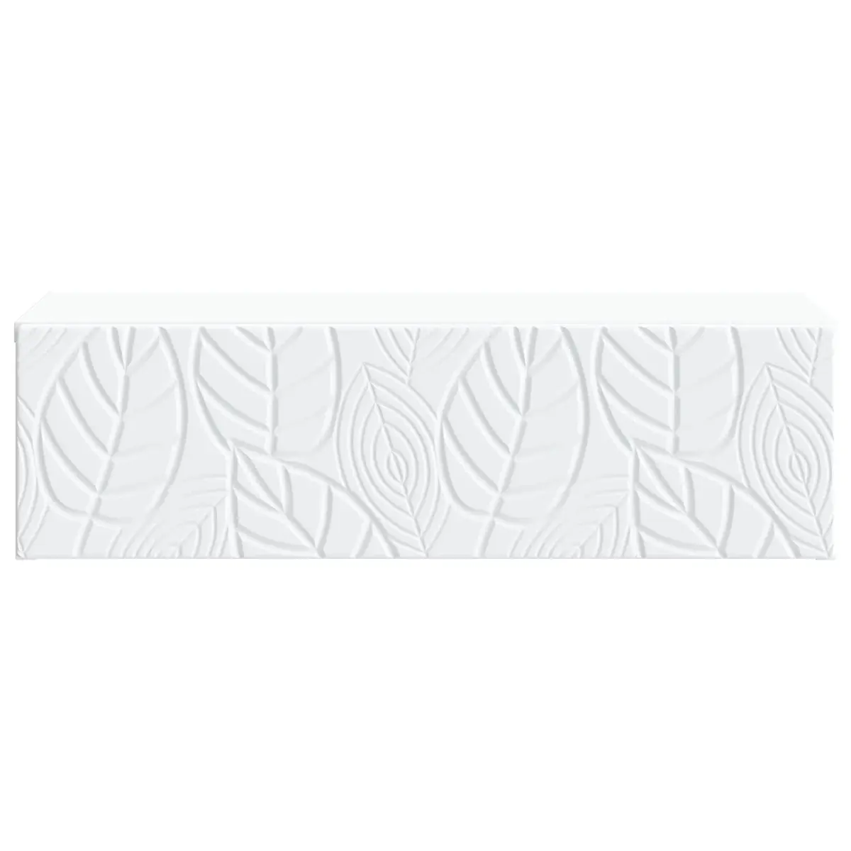 Wall-Mounted Side Table White Storage Cabinet Living Room Bedroom Hallway
