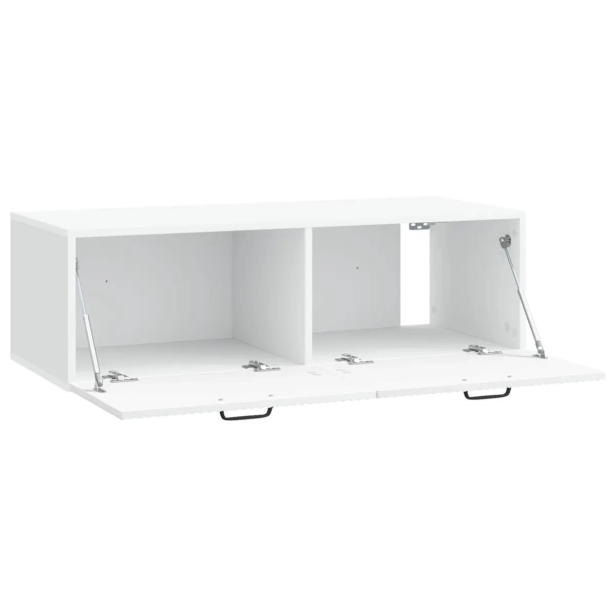 Wall-Mounted TV Cabinet White 98x41x30cm