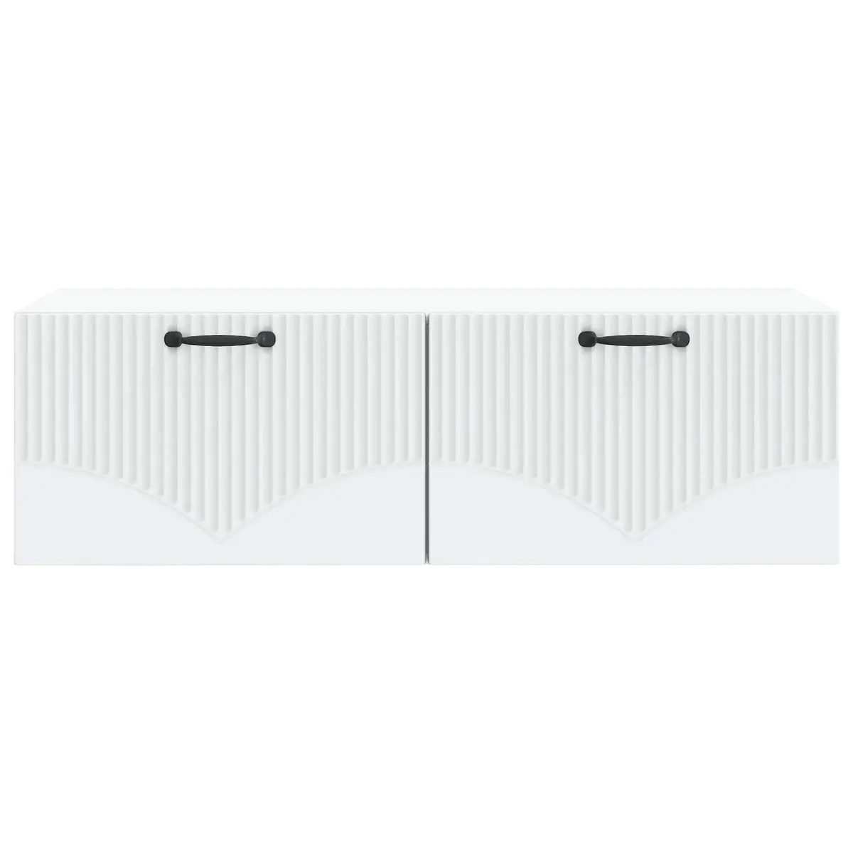 Wall-Mounted TV Cabinet White 98x41x30cm