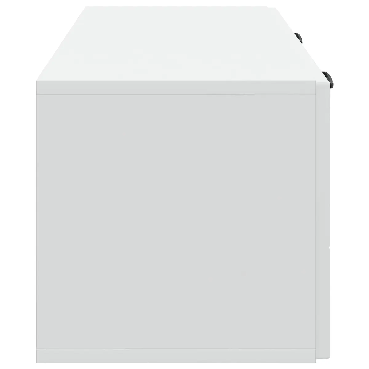 Wall-Mounted TV Cabinet White 78.5 x 31 x 30 cm Modern Media Storage Unit Floating Entertainment