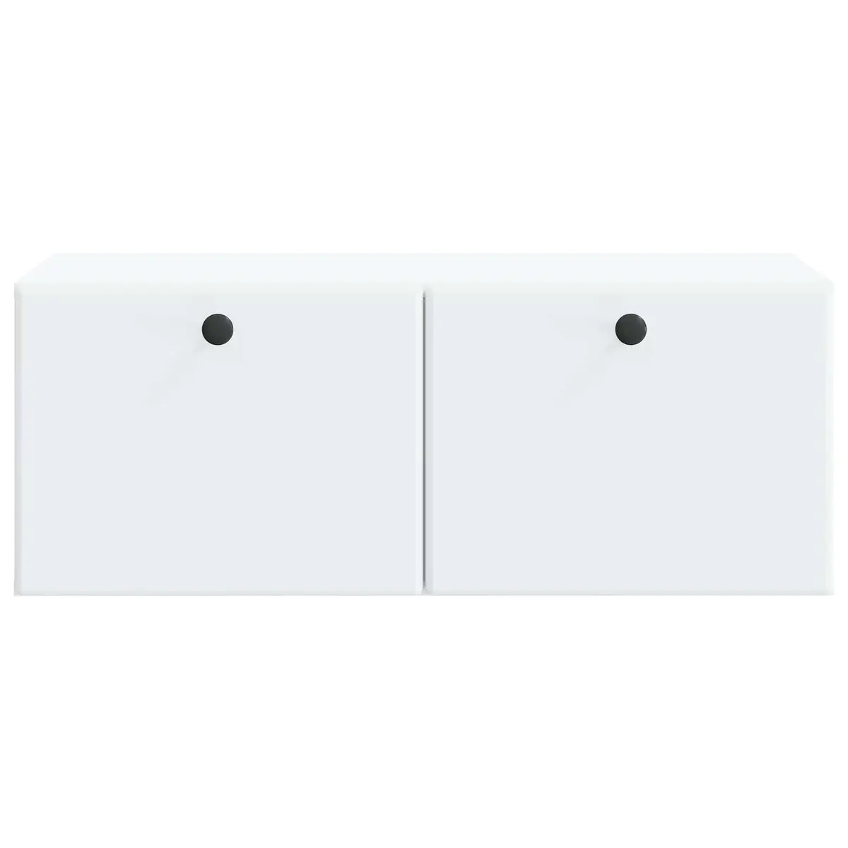 Wall-Mounted TV Cabinet 78.5 x 41 x 30 cm White Engineered Wood Storage Unit