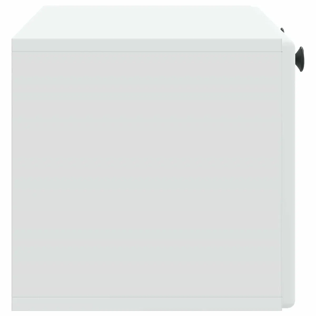Wall-Mounted TV Cabinet 78.5 x 31 x 30 cm White Engineered Wood Storage Unit