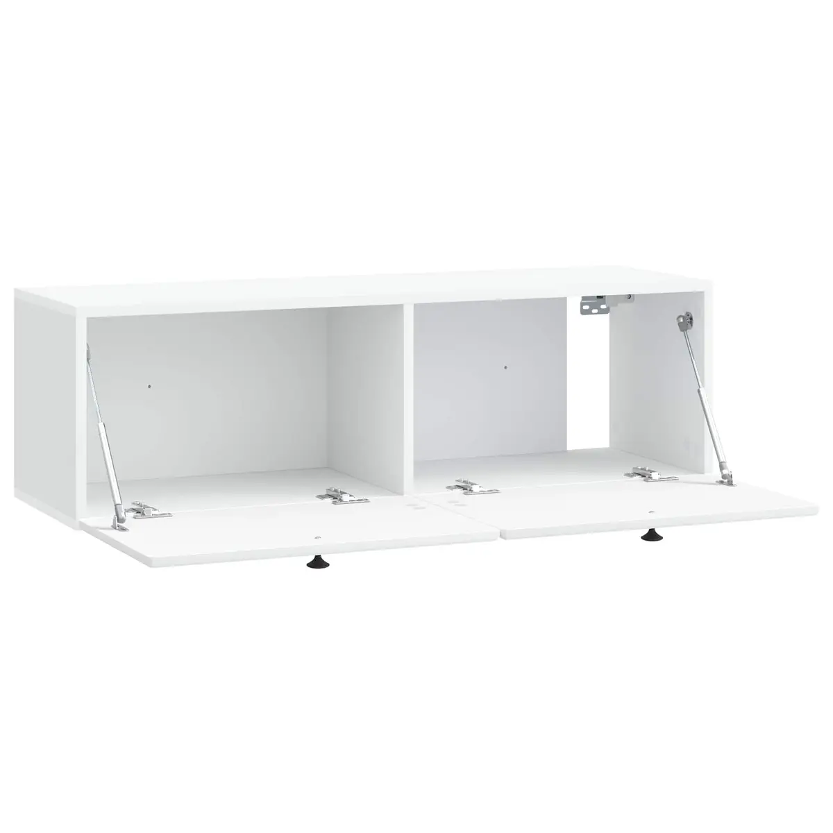 Wall-Mounted TV Cabinet with Easy Access