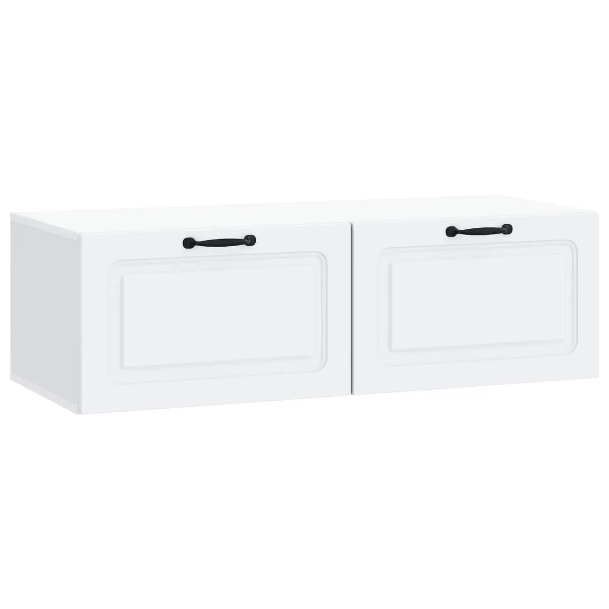White TV Cabinet for Wall Mounting